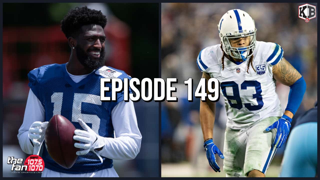 Colts wide receiver Parris Campbell and defensive end Jabaal Sheard.