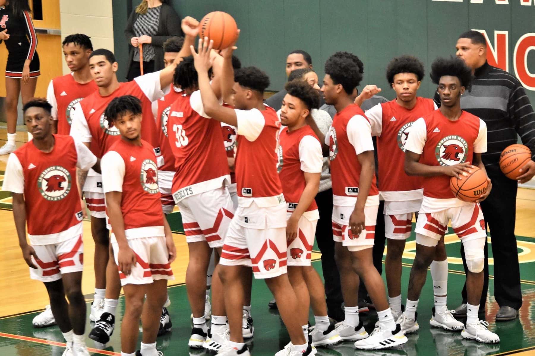 #1 Lawrence North and #3 Lawrence Central advanced to the Marion County championship game on Friday night.