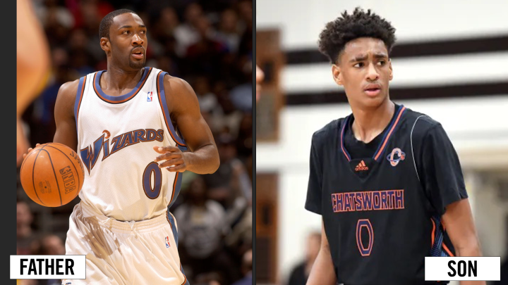 Father: Gilbert Arenas | Son: Alijah Arenas