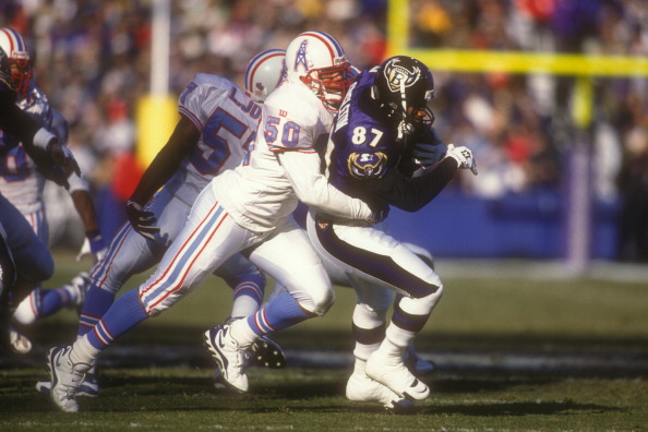 Tennessee Oilers v Baltimore Ravens