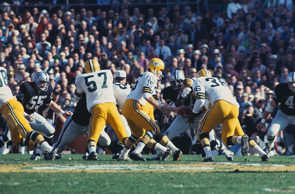 Quarterback Bart Starr During Super Bowl