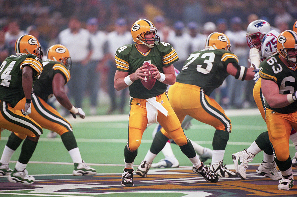 Football - NFL - Super Bowl XXXI - Brett Favre