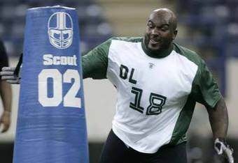 Justin Ernest DL from eastern kentucky university College football