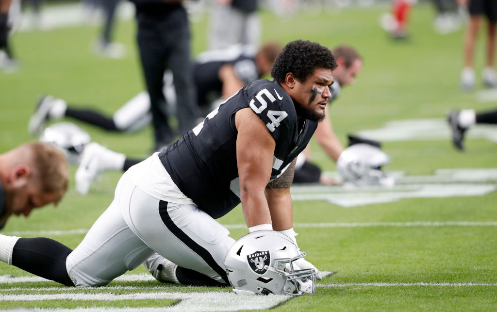 New York Giants v Las Vegas Raiders