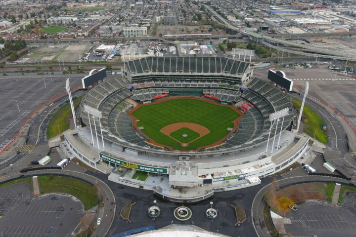 Oakland Athletics - Oakland-Alameda County Coliseum - $7.19