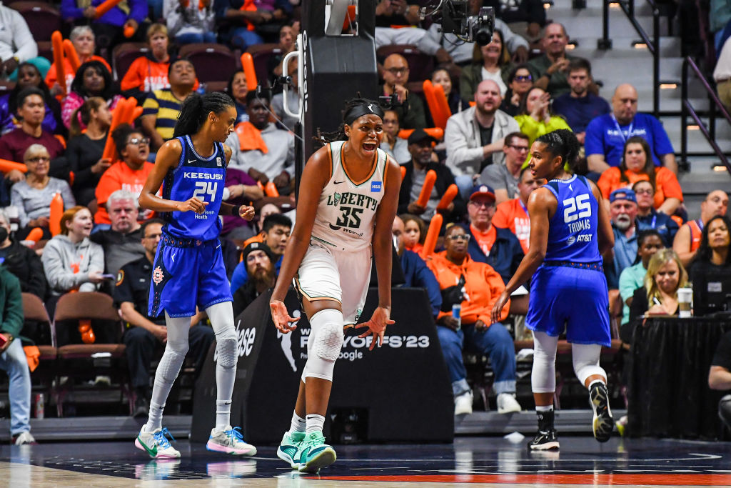 WNBA: OCT 01 Playoffs Semifinals New York Liberty at Connecticut Sun