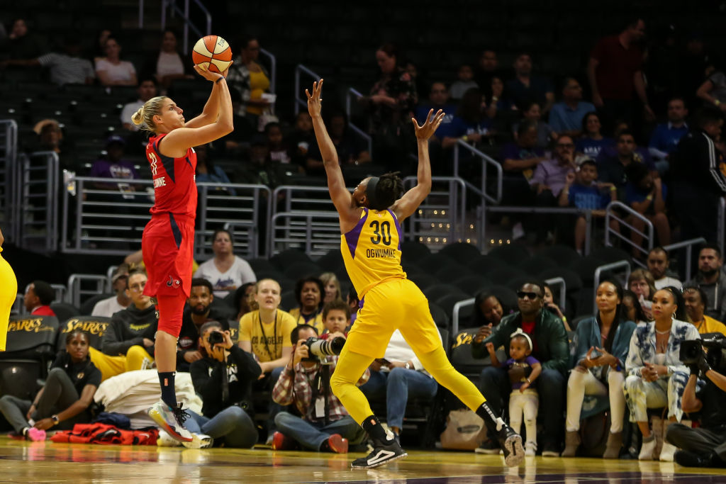 WNBA: JUN 18 Washington Mystics at Los Angeles Sparks