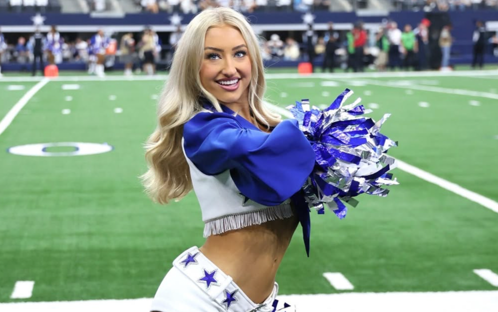 10 Photos Of Cowboys Cheerleader Who Got hit In Head With Kicked Football, Michelle Siemienowski