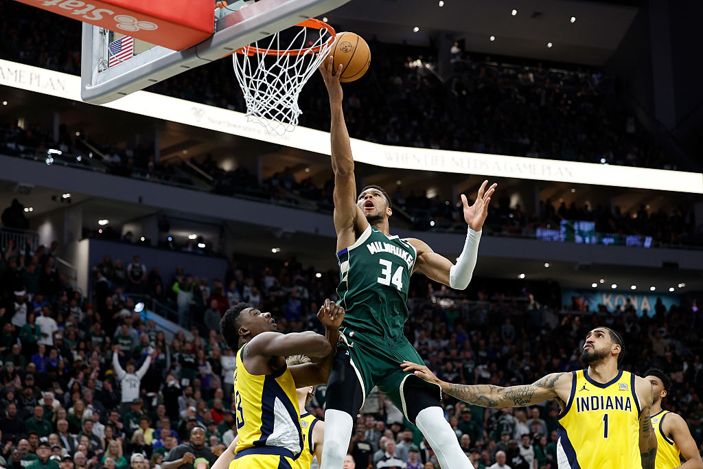 Indiana Pacers v Milwaukee Bucks - Game Three