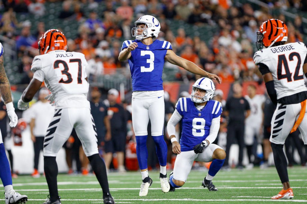 NFL: AUG 22 Preseason Colts at Bengals