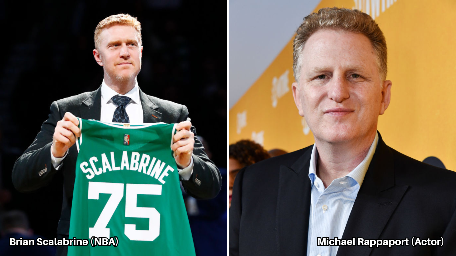 Brian Scalabrine (NBA) & Michael Rappaport (Actor)